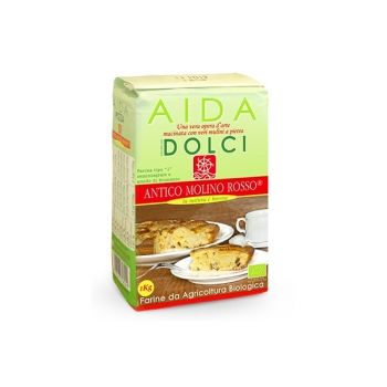 Farina di tipo 1 di grano tenero semintegrale Aida per dolci BIO 1kg