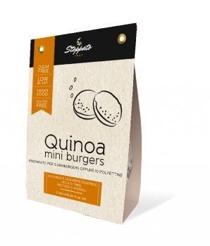 Quinoa Mini Burgers 100g Vegan