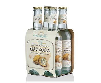 Gazzosa con Limoni di Sicilia 275ml Box da 4 Bottiglie
