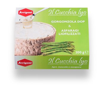 Gorgonzola DOP e Asparagi Liofilizzati linea Il Cucchia LYO 200g