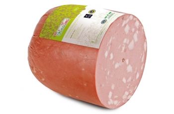 Mortadella Bologna IGP BIO senza pistacchi metà 3,2 kg