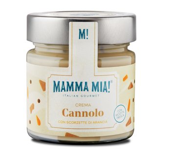 Crema di Cannolo con Scorzette di Arancia 230g