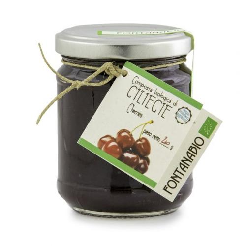 Composta di ciliegie BIO 210g - Fontana Bio