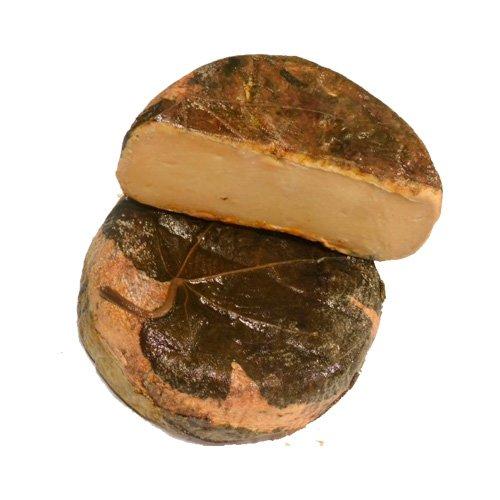 Pecorino affinato in foglie di fico 500g - Caseificio Facchini Walter