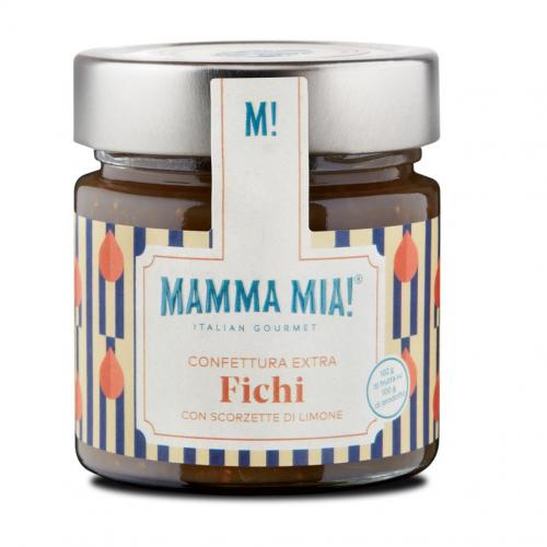 Confettura Extra di Fichi e Scorzette di Limone 240g - Mamma Mia!
