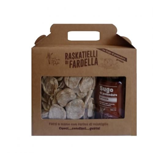 Raskatielli di Fardella con sugo pronto di pomodoro