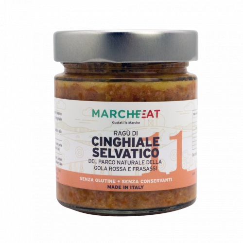Ragù di Cinghiale Selvatico 200g - MarcheEat - MarcheEat