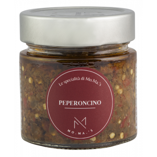 Trito di Peperoncino sott'olio 190 g - Mo.Ma's - Specialità alimentari
