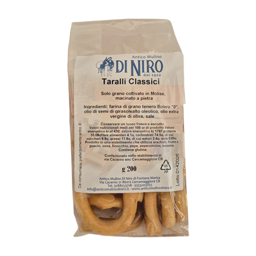 Taralli Classici 200g Antico Mulino Di Niro