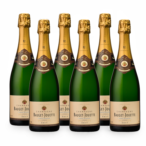 Carte Blanche Brut - Champagne - 6 bottiglie - Bauget Jouette