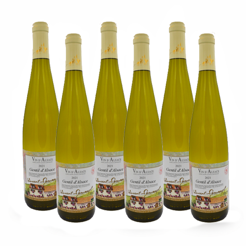 Gentil A.O.C Alsace - 6 bottiglie - Domaine Vincent Spannagel