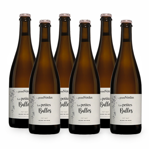 Les Petites Bulles Pet Nat Blanc de Noir - 6 bottiglie - Le Grand Verdus