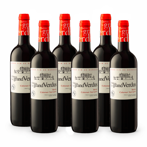Grand Verdus Rouge Bordeaux Superieur - 6 bottiglie