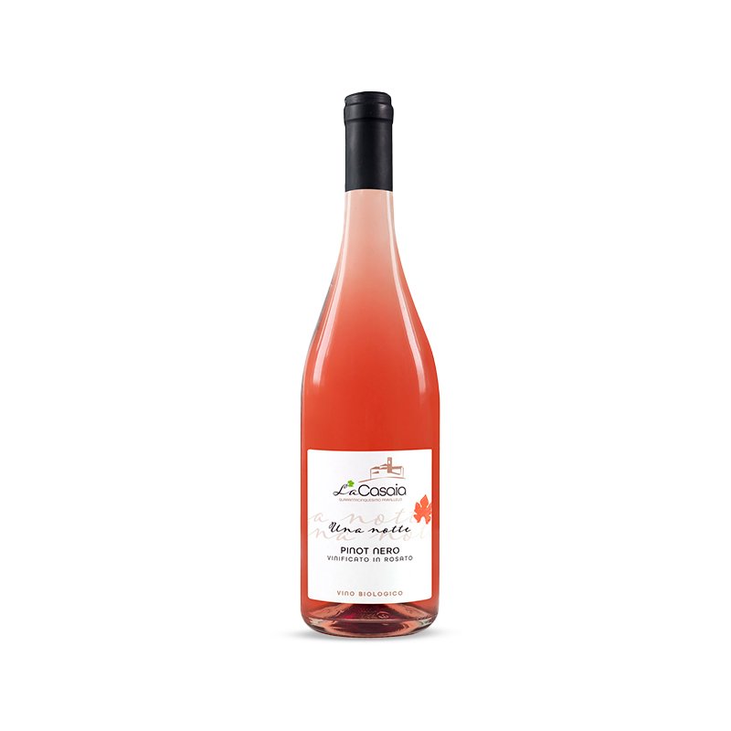 Pinot nero IGP vinificato rosa Una Notte BIO 750ml online